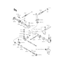 Cables pour Kawasaki 1992 TS