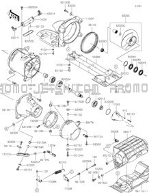 Jet Pump pour Kawasaki 2024 Ultra 160LX