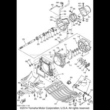 JET UNIT 1 pour Yamaha 2001 WaveRunner XLT1200 - XA1200AZ - 2001