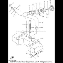 OIL TANK pour Yamaha 2001 WaveRunner XLT1200 - XA1200AZ - 2001