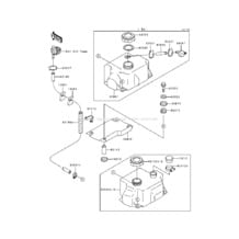 Oil Tank(KAW42718 92&NAMI.) pour Kawasaki 1992 TS