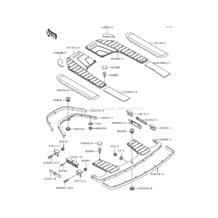 Pads pour Kawasaki 1992 TS