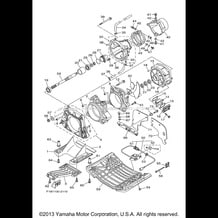 JET UNIT 1 pour Yamaha 2002 WaveRunner FX 140 (FX1000A) 2002