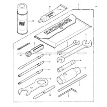 OWNER TOOLS (JS550-A1/A2) pour Kawasaki 1982 JS550