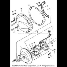 GENERATOR pour Yamaha 1991 WaveRunner WAVE RUNNER 500 (WR500P) 1991