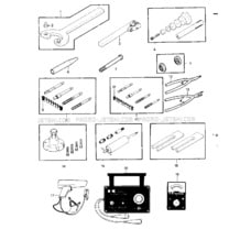 SPECIAL SERVICE TOOLS pour Kawasaki 1982 JS550