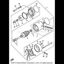 STARTING MOTOR pour Yamaha 1991 WaveRunner WAVE RUNNER - WR500P - 1991