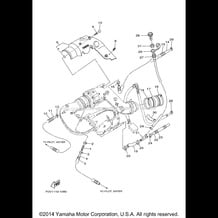 EXHAUST 2 pour Yamaha 2002 WaveRunner WAVERUNNER XLT1200 - XA1200AA - 2002