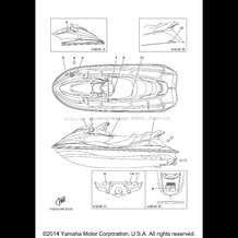 IMPORTANT LABELS pour Yamaha 2002 WaveRunner WAVERUNNER XLT1200 - XA1200AA - 2002