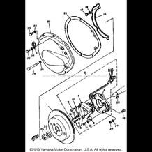 GENERATOR pour Yamaha 1987 WaveRunner WR500H - 1987