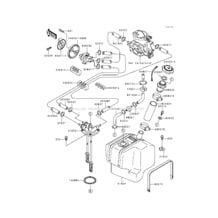 Fuel Tank pour Kawasaki 1993 SC