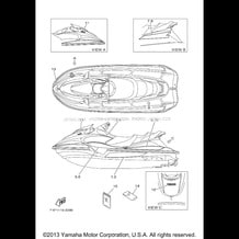 GRAPHICS pour Yamaha 2002 WaveRunner XLT800 - XA800AA - 2002