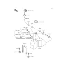 Oil Tank pour Kawasaki 1993 SC