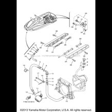 HULL DECK pour Yamaha 2003 WaveRunner FX140 - FX1000B - 2003