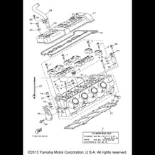 CYLINDER pour Yamaha 2003 WaveRunner FX140 (FX1000CB) 2003