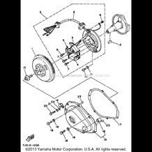 GENERATOR pour Yamaha 1991 WaveRunner WAVE RUNNER III - WRA650P - 1991