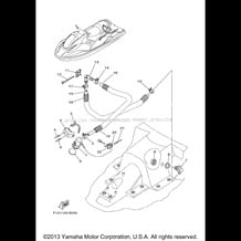 BILGE PUMP pour Yamaha 2003 WaveRunner GP1300R - GP1300B - 2003