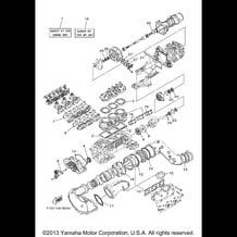 REPAIR KIT 1 pour Yamaha 2003 WaveRunner GP1300R - GP1300B - 2003