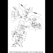 STEERING 1 pour Yamaha 2003 WaveRunner GP1300R - GP1300B - 2003