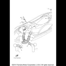 VENTILATION pour Yamaha 2003 WaveRunner GP1300R - GP1300B - 2003