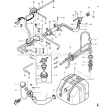 FUEL TANK (JS550-A1/A2) pour Kawasaki 1983 JS550