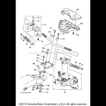 STEERING 1 pour Yamaha 2003 WaveRunner SUPER JET - SJ700BB - 2003