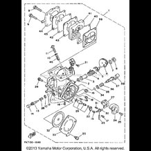 CARBURETOR pour Yamaha 1991 WaveRunner WAVERUNNER LX 650 (WR650P) 1991