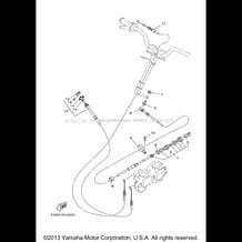 CONTROL CABLE pour Yamaha 2003 WaveRunner XL700 (XL700B) 2003