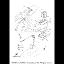 ELECTRICAL 2 pour Yamaha 2003 WaveRunner XL700 - XL700B - 2003