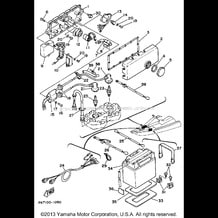 ELECTRICAL 1 pour Yamaha 1991 WaveRunner WAVERUNNER LX - WR650P - 1991