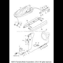 HULL DECK pour Yamaha 2003 WaveRunner XL700 (XL700B) 2003