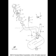 OIL TANK pour Yamaha 2003 WaveRunner XL700 - XL700B - 2003