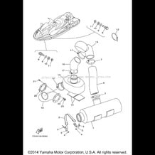 EXHAUST 3 pour Yamaha 2003 WaveRunner XLT1200 - XA1200AB - 2003