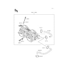 Carburetor pour Kawasaki 1994 Super Sport XI