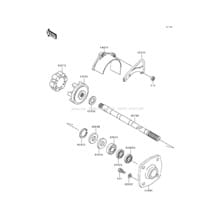 Drive Shaft pour Kawasaki 1994 Super Sport XI