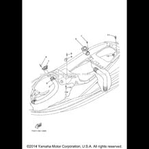 VENTILATION pour Yamaha 2003 WaveRunner XLT1200 - XA1200AB - 2003