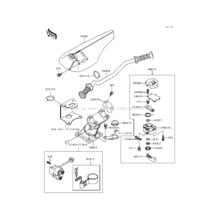 Handlebar(JH750-B2/B3) pour Kawasaki 1994 Super Sport XI