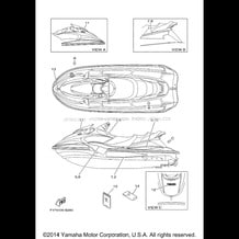 GRAPHICS pour Yamaha 2003 WaveRunner XLT800 - XA800AB - 2003