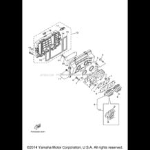 INTAKE pour Yamaha 2003 WaveRunner XLT800 - XA800AB - 2003