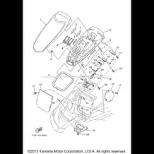 ENGINE HATCH 2 pour Yamaha 2004 WaveRunner FX Cruiser (Cali.) - FX1000ACC - 2004