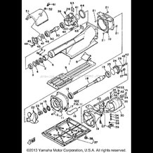 JET UNIT pour Yamaha 1991 WaveRunner WAVERUNNER LX - WR650P - 1991