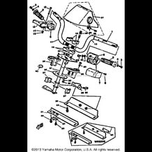 STEERING pour Yamaha 1987 WaveRunner WR500H - 1987