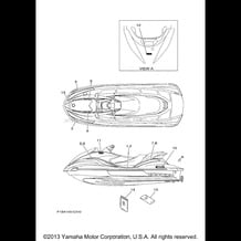 GRAPHICS pour Yamaha 2004 WaveRunner FX Cruiser - FX1000AC - 2004