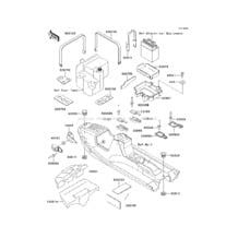 Hull Fittings pour Kawasaki 1994 X2