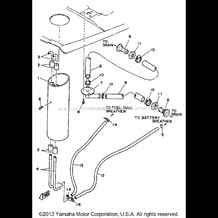 VENTILATION pour Yamaha 1991 WaveRunner WAVERUNNER LX 650 (WR650P) 1991