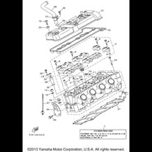 CYLINDER pour Yamaha 2004 WaveRunner FX Cruiser High Output (Cali.) - FX1100ACC - 2004