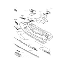 Decals pour Kawasaki 1994 XiR