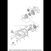 GENERATOR pour Yamaha 2004 WaveRunner FX Cruiser High Output (Cali.) - FX1100ACC - 2004