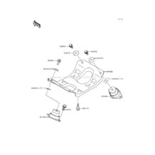 Engine Mount pour Kawasaki 1994 XiR