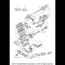 REPAIR KIT 1 pour Yamaha 2004 WaveRunner FX Cruiser High Output (Cali.) - FX1100ACC - 2004